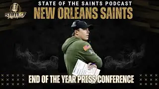 State of the Saints Kellen Moore & Mickey Loomis End-of-Year Presser | 2025 Reset & Path to 2026