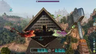 ARK Survival Ascended A tour of my house. Thanks to @HigginsEvolved For the guide. 💪🥰✌️#ark  #ARK