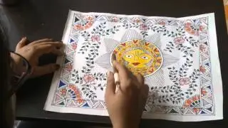Lesson 22 : (हिन्दी) : Drawing a poster layout from sun design - Part 10