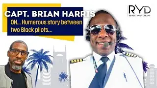 Capt. Brian Harris finds humor in being one of few African American aviators early in his career