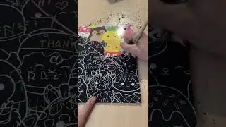 Squishmallows Scratch Art #squishmallows #scratchart #funactivities