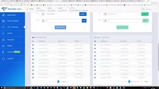 FALCON COIN EXCHANGE LIVE TAKE 2 & WORKING FLAWLESSLY!