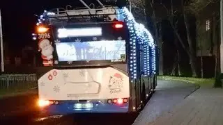 PKT Gdynia - Solaris Trollino 12 IV FL electric #3096 | Linia 28/07 🎵 Beautiful TSA TMF🎵