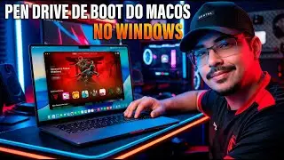 ADEUS ERROS! 🚫 Como Criar PEN DRIVE BOOT&Aacute;VEL do macOS no WINDOWS (R&aacute;pido e F&aacute;cil)