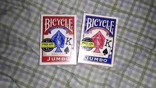 Barajas Bicycle Jumbo Index roja and azul