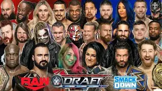WWE DRAFT 2020 FULL RESULTS