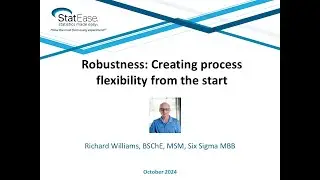 Robustness  Creating process flexibility from the start