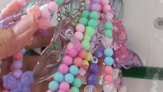 Chaveiro de miçangas 