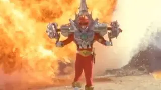 Red Ranger Lost Galaxy cool Battlizer fight #powerrangers #lostgalaxy #leo #battlizer