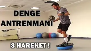 Bireysel Denge Antrenmanı / 8 Farklı Bosu Hareketi / Bosu Exercises