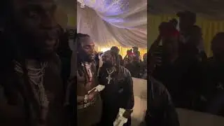 The moment Nigerian Music Legends, Timaya & Burna Boy meet in a club after performing .