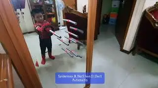 Raees Spiderman Main Nerf Gun D-Dart Automatis
