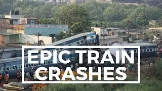 Epic Train Crash Compilation 2018 | ✔ Top Train Crashes Caught on Camera