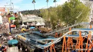 [HD] Aerial View of L.A County Fair 2013 - Largest Fair in the Nation