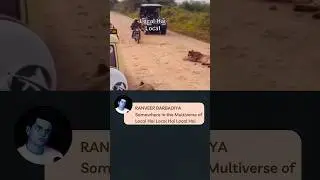 Ab Sher bhi local samajhne lage🦁