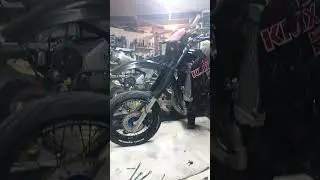 kmx200 top end rebuild first cold start