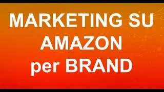 Amazon Marketing per i Brand - Ale Agostini