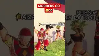 JUST A BUNCH OF MODDERS POSING 😂😂 Dragonball xenoverse 2 MULTILOBBY fun