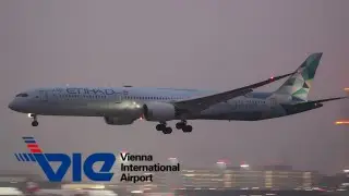 5 minutes of early morning arrivals at Vienna Airport🇦🇹 | Aircraft registrations