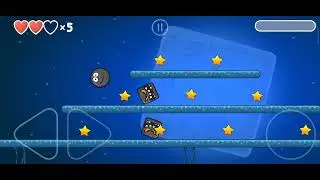 Red ball 4 walkthrough part 16 new location and skin(sorry for ads)