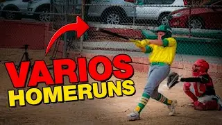 Hice VARIOS HOMERUNS para mi VIDEO MUSICAL