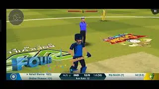 rvg cricket World Cup indain vs australia match ❣️ playing sixes