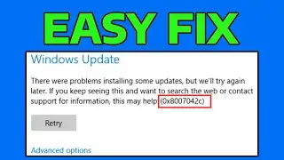 How To Fix Windows Update Or Firewall Error 0x8007042C in Windows