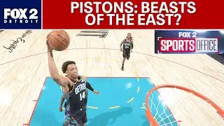 Red-hot Pistons lead Eastern Conference