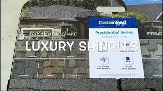Асфальтовая черепица серии CERTAINTEED PRESIDENTIAL