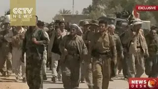 Kurdish Peshmerga forces attack ISIL in Iraq