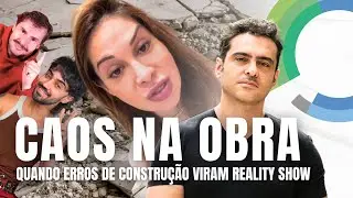 Caos na Obra: Quando Erros de Construção e Profissionais São Expostos ao Espetáculo Midiático