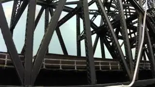 ONR SD75 consist on Benicia Bridge wbound