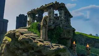 How To Build a Ruin & Crypt for the Necromancer in Enshrouded!