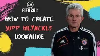 How to Create Jupp Heynckes - FIFA 20 Lookalike for Career Mode