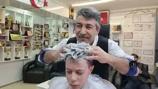 AWESOME SKIN CLEANING TO MY YOUNG CUSTOMER,FACE AND HEAD MASSAGE