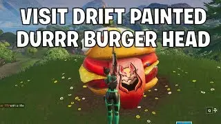 Visit drift painted durrr burger head