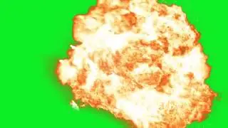 Green Screen explosion