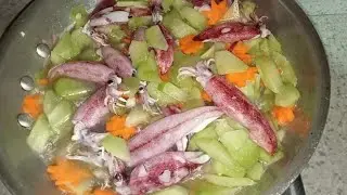 SQUID RECIPE WITH VEGETABLES | PUSIT RECIPE | SEAFOOD RECIPE