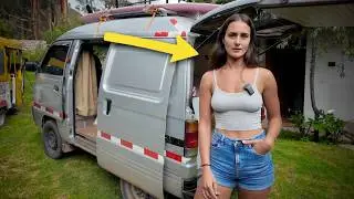 Меня очаровала девушка с автодомом