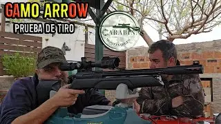GAMO ARROW PRUEBA DE TIRO A 40 METROS