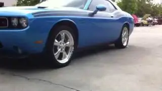 2009 Challenger Classic RT B5 Blue @ JBA Performance Cars and Coffee