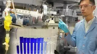Gradient Elution on a Gravity-flow Protein Column using a Gradient Mixer
