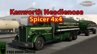 Kenworth 521 Needlenose With A Spicer 4x4 Twin Stick |  American Truck Simulator