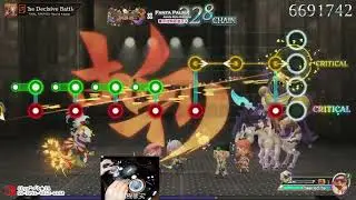 【Fanta Palm手元】BMS『決戦 FFRK Ver arrange from FFVI』Lv.10（究極）｜Theatrhythm Final Bar Line｜山崎烤鴨 Giga