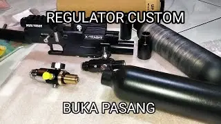 Regulator custom knock down Bisa buka lepas tabung