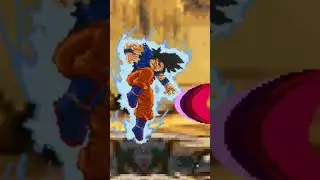 Goku ui🔥#spriteanimation #animation #dbssuperhero #sprite #dbs #dragonball #goku #uio #shorts #short