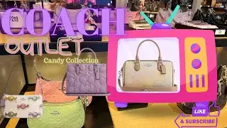 🦄 НАКОНЕЦ-ТО ЦВЕТ! ✨Новый аутлет Coach: полный обзор коллекции пастельных тонов, сердечек и мужск...