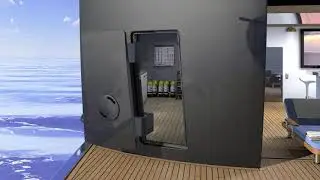 Pantograph hinged door | NAU Steuerungstechnik