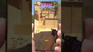 CS2 Mirage Jungle Smoke & Stairs Molotov