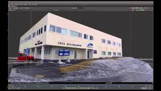 Office building Projected in NUKE- Part 2